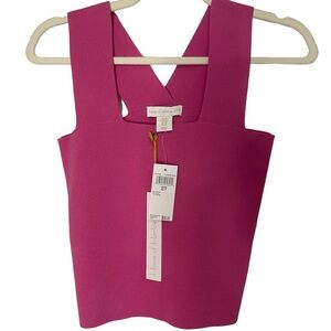 NWT House of Harlow Stretch Knit Women’s Tank, XS, Pink
